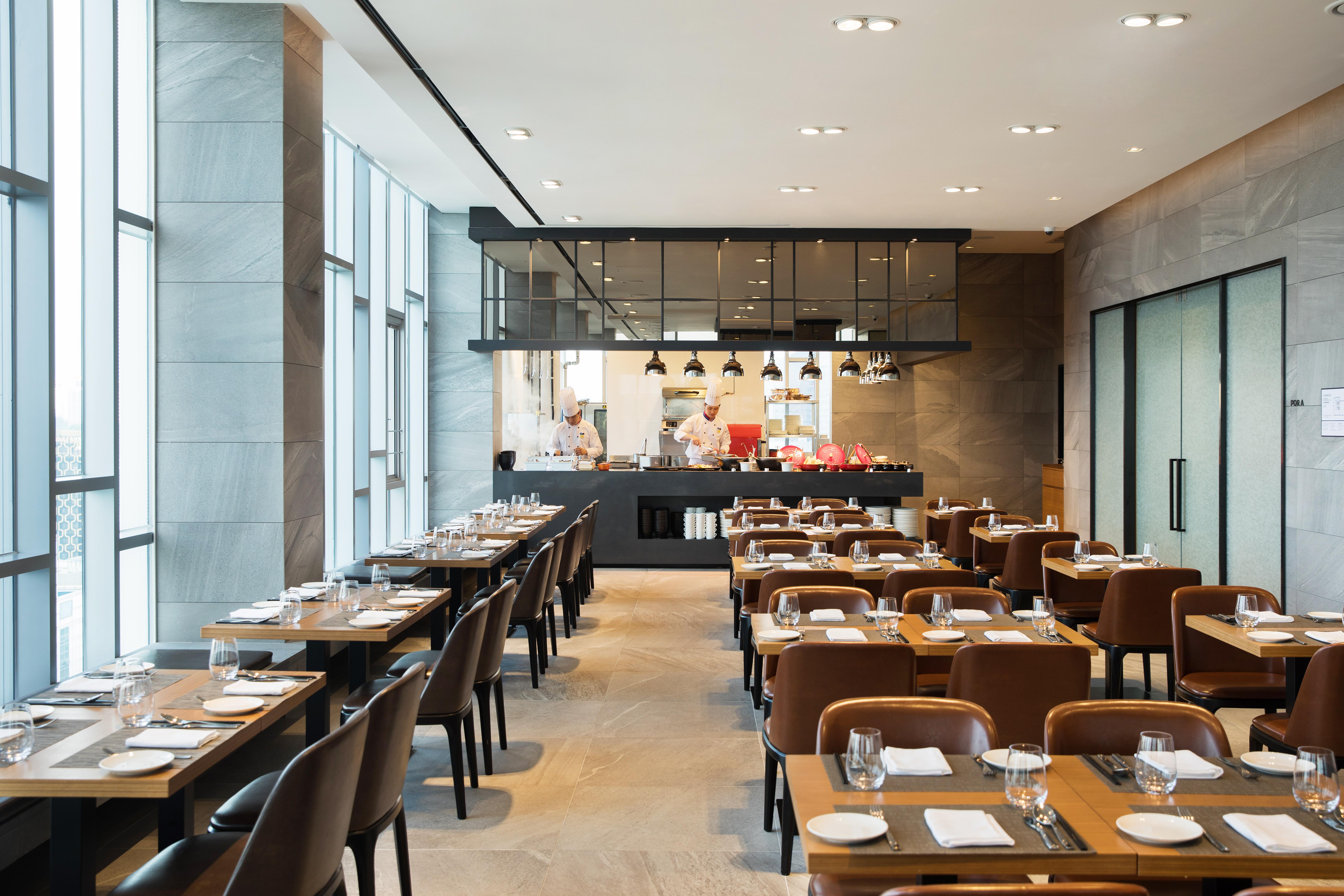 Novotel Ambassador Seoul Dongdaemun Hotels & Residences Exteriör bild The restaurant